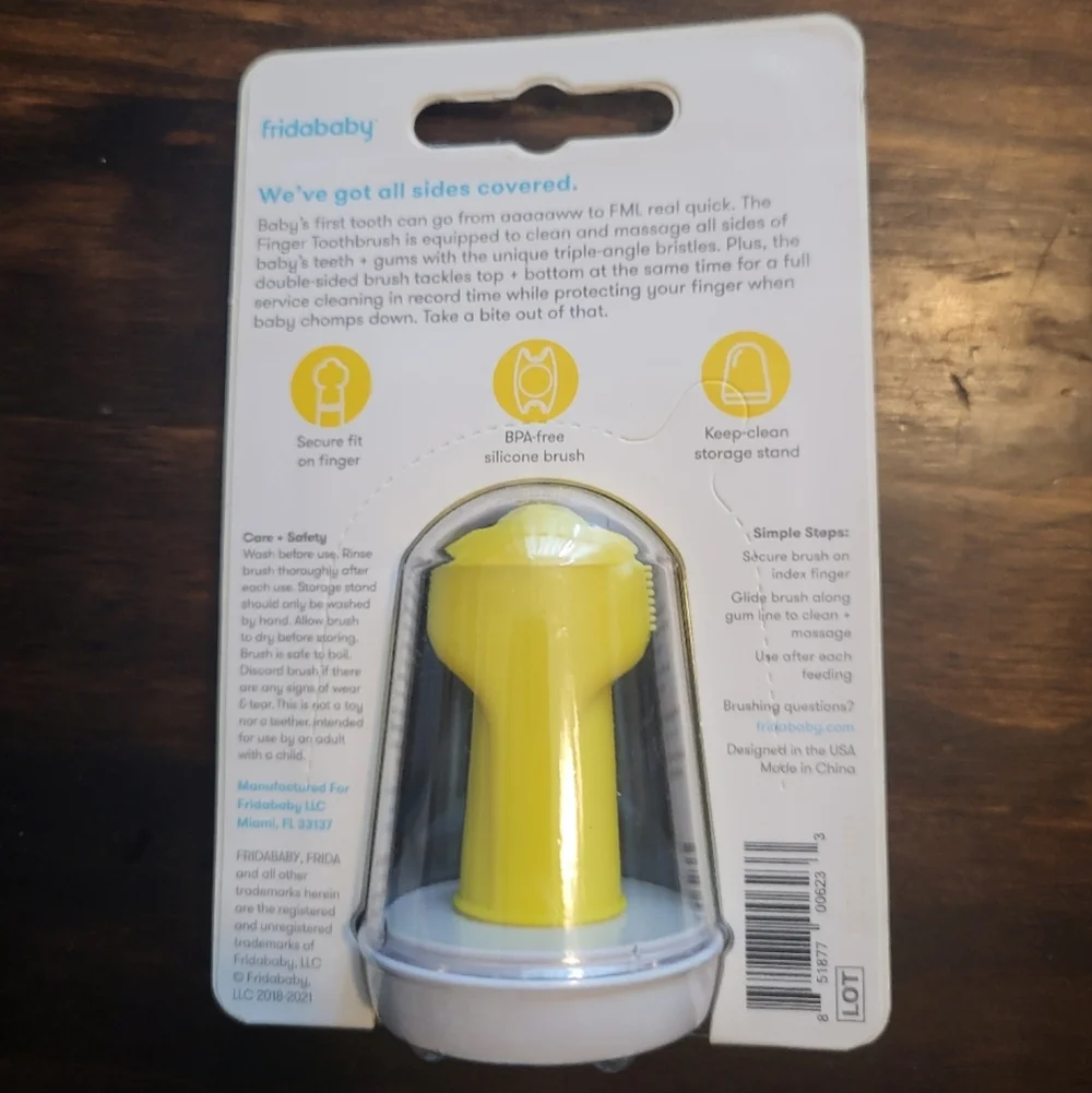 NIB Fridababy Finger Toothbrush
